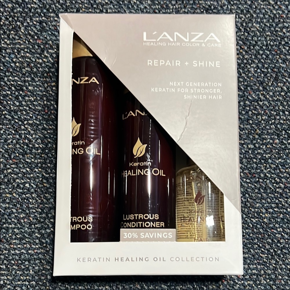 NEW L'ANZA Keratin Healing Oil Collection